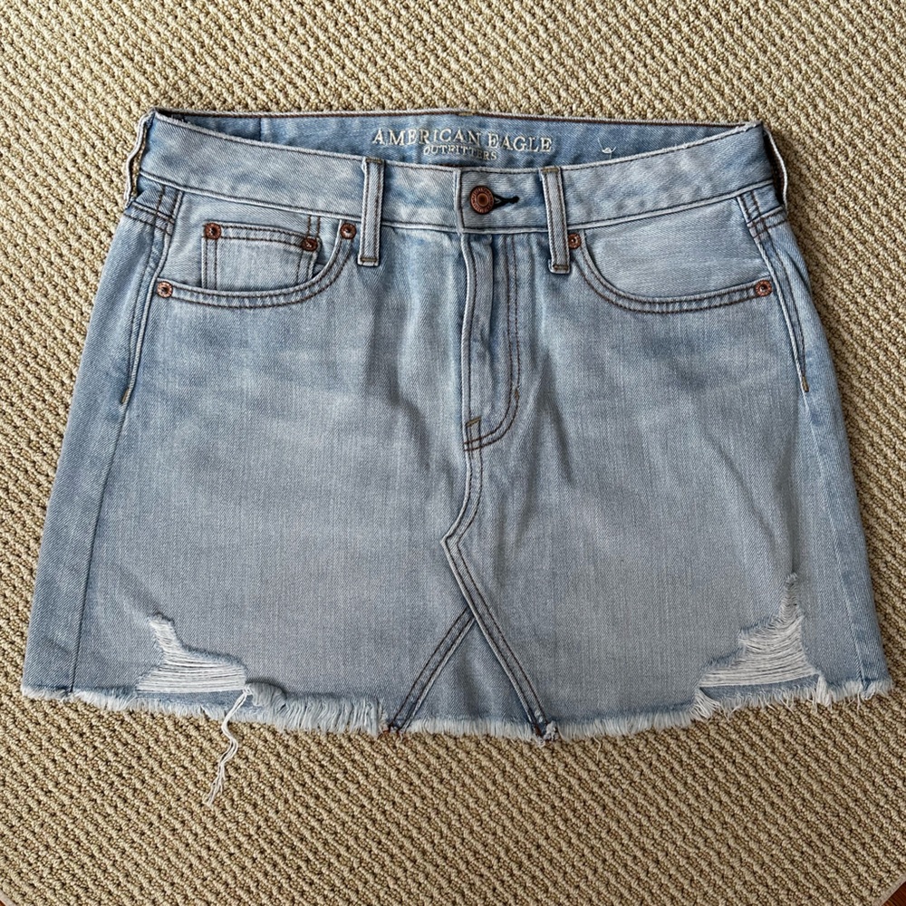 American Eagle Denim Mini Skirt